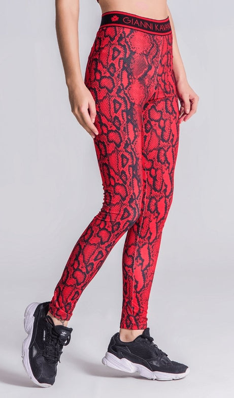 Snake Print Leggings - Drakkar shop