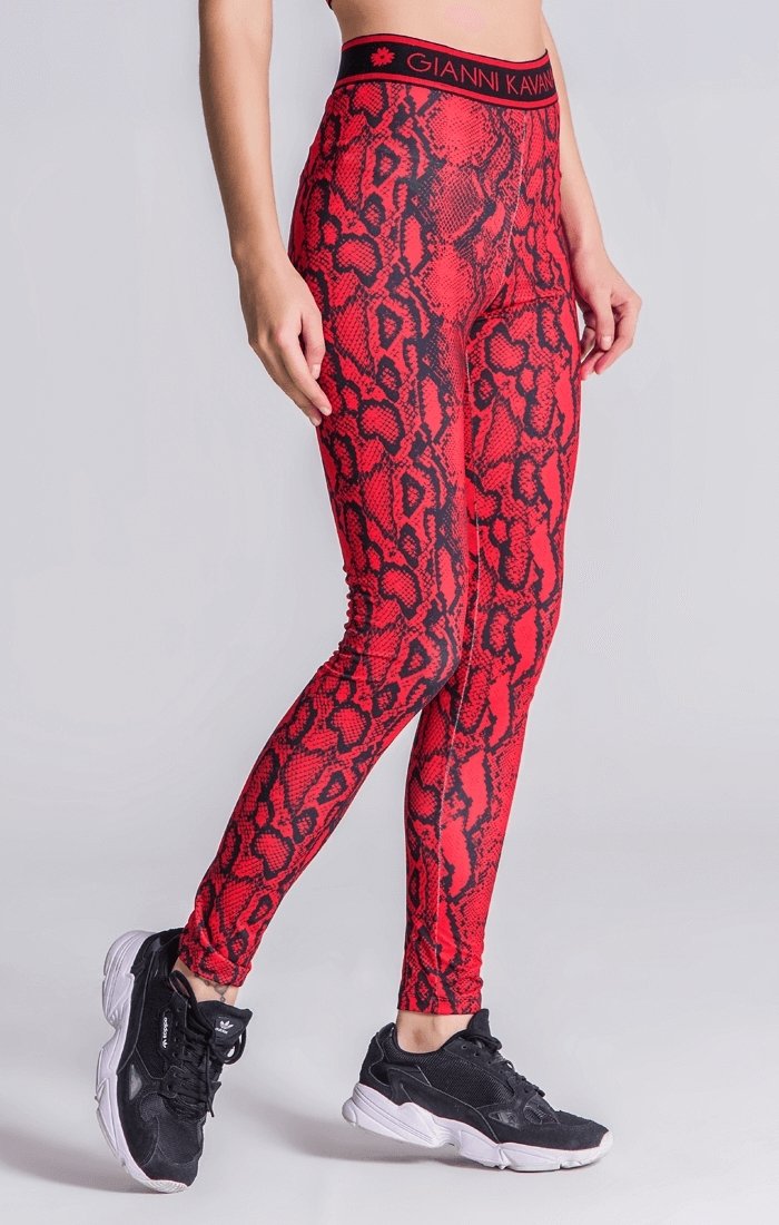Snake Print Leggings - Drakkar shop