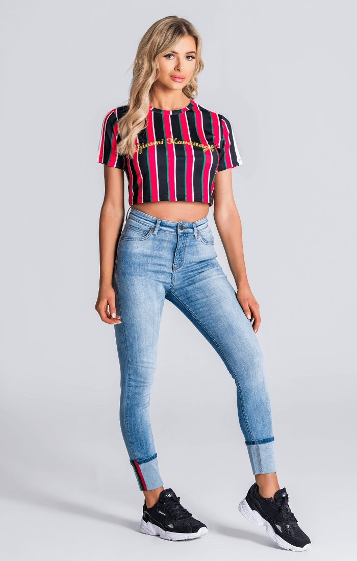 T-shirt GK Multicolor Black and Red - Drakkar shop