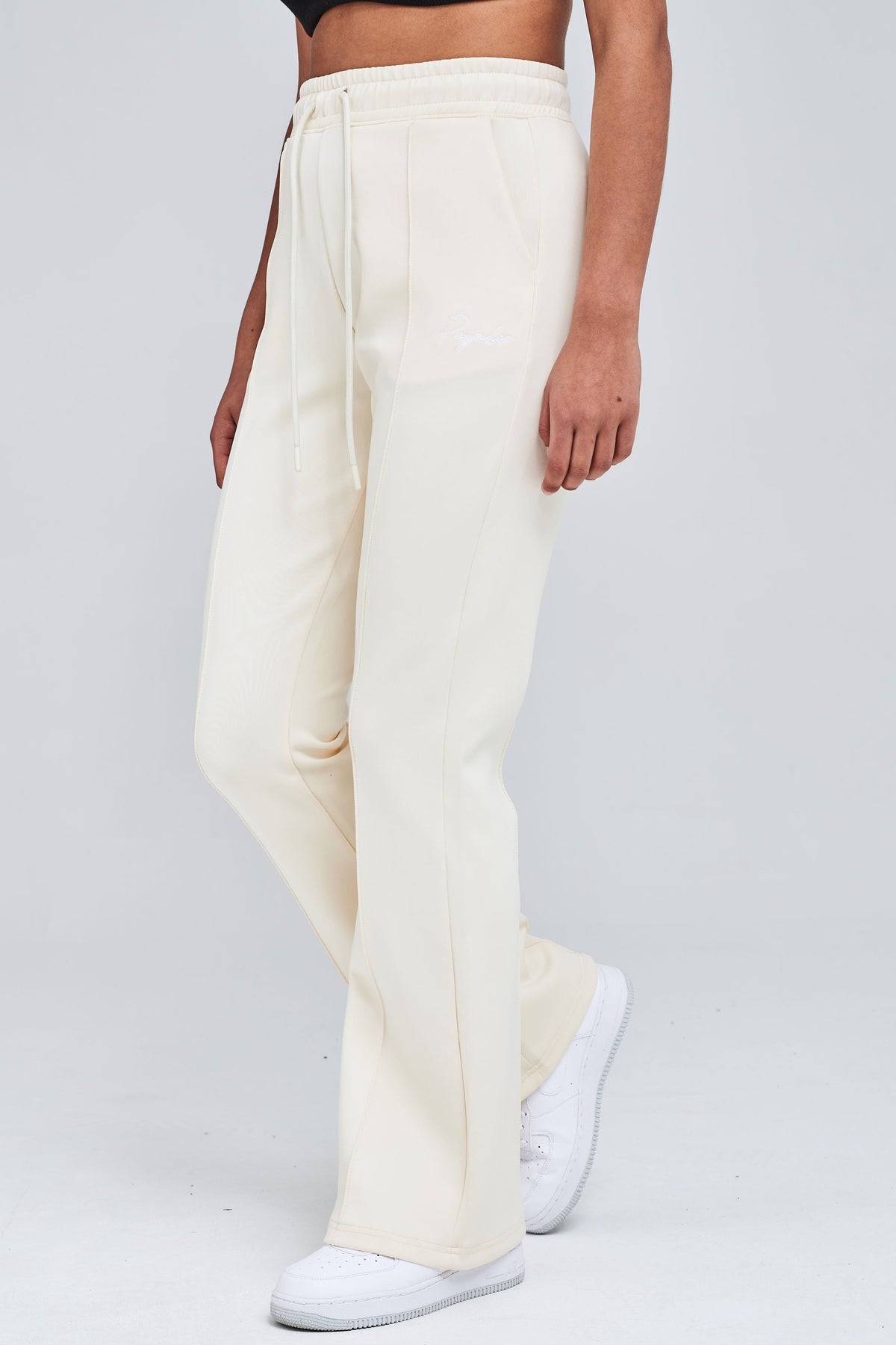 Flared track online pants