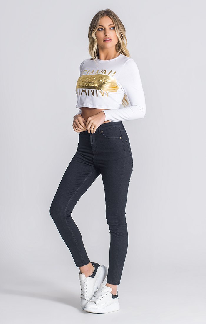 White Legacy Long Sleeve Tee - Drakkar shop