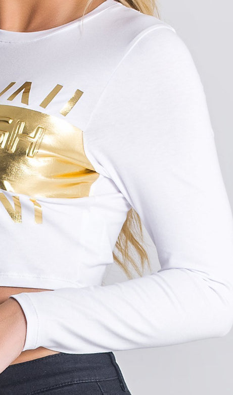 White Legacy Long Sleeve Tee - Drakkar shop