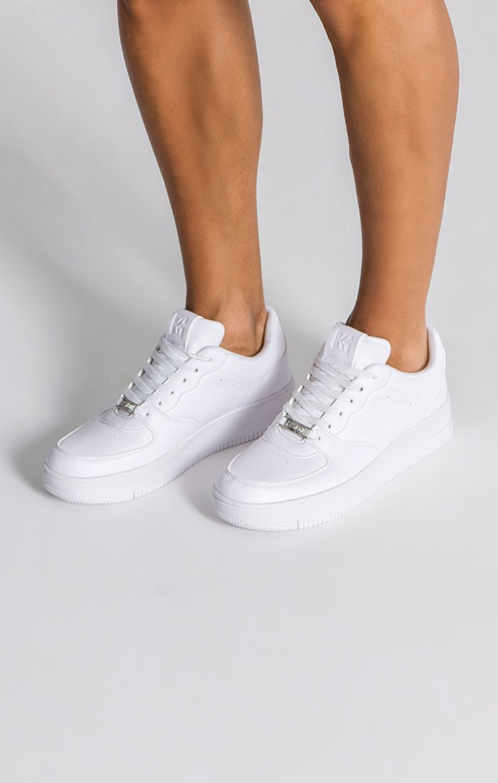 WHITE NEOCLASSIC SNEAKERS - Drakkar shop