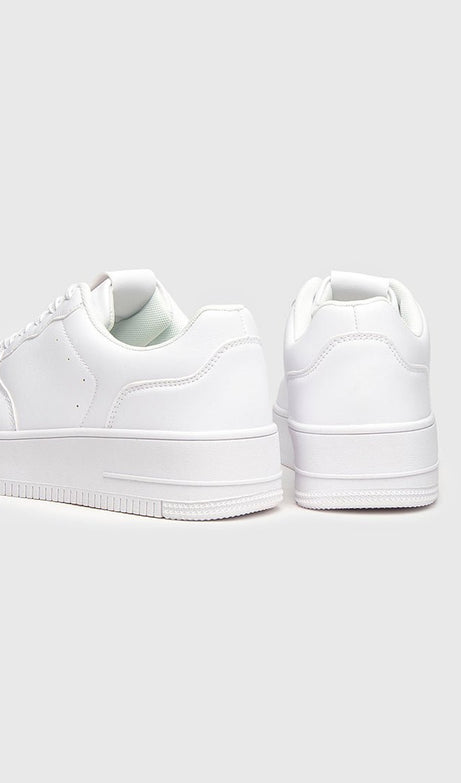 WHITE NEOCLASSIC SNEAKERS - Drakkar shop