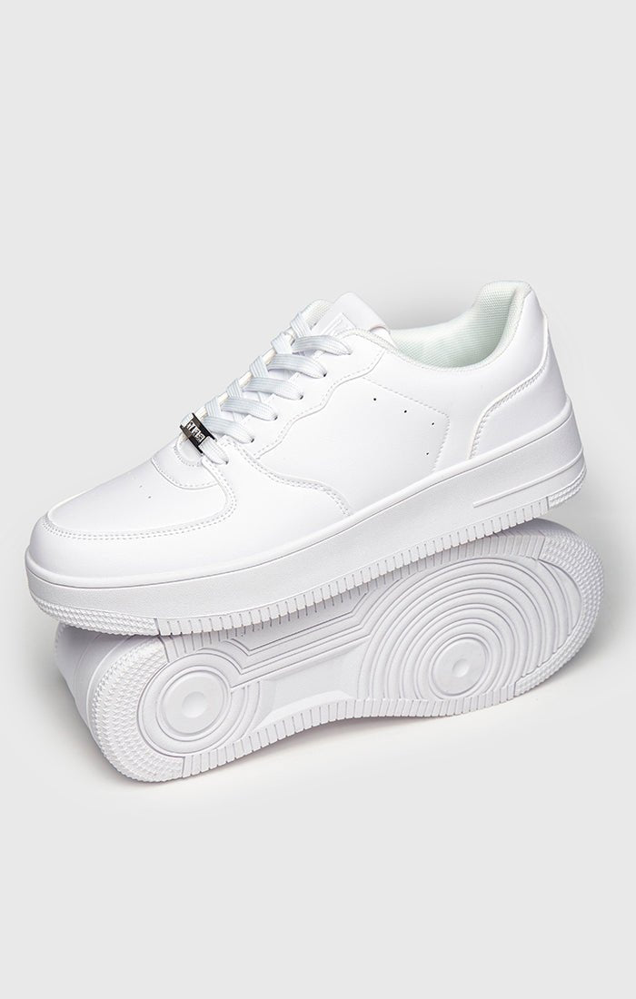 WHITE NEOCLASSIC SNEAKERS - Drakkar shop