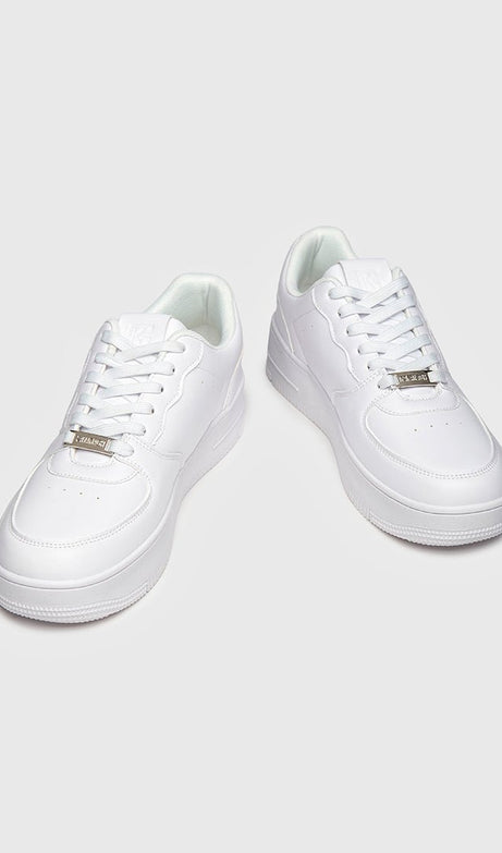 WHITE NEOCLASSIC SNEAKERS - Drakkar shop
