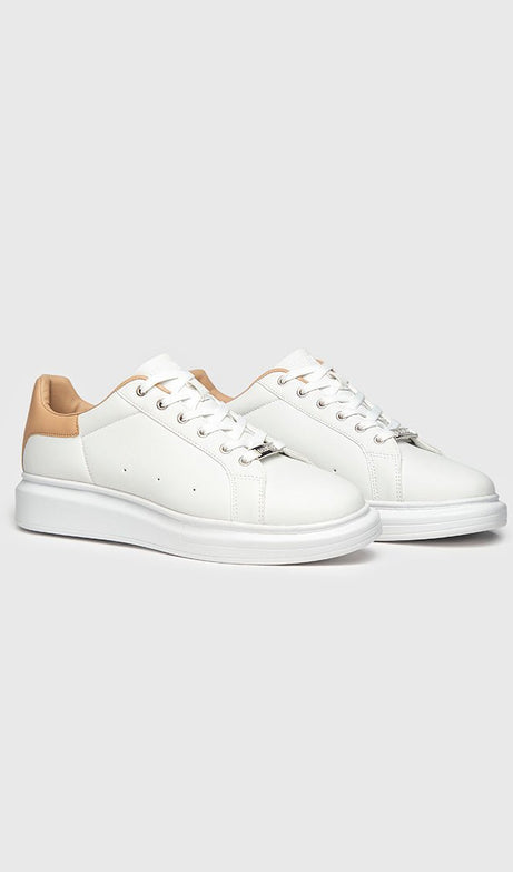 WHITE UPGRADE SNEAKERS - Drakkar shop
