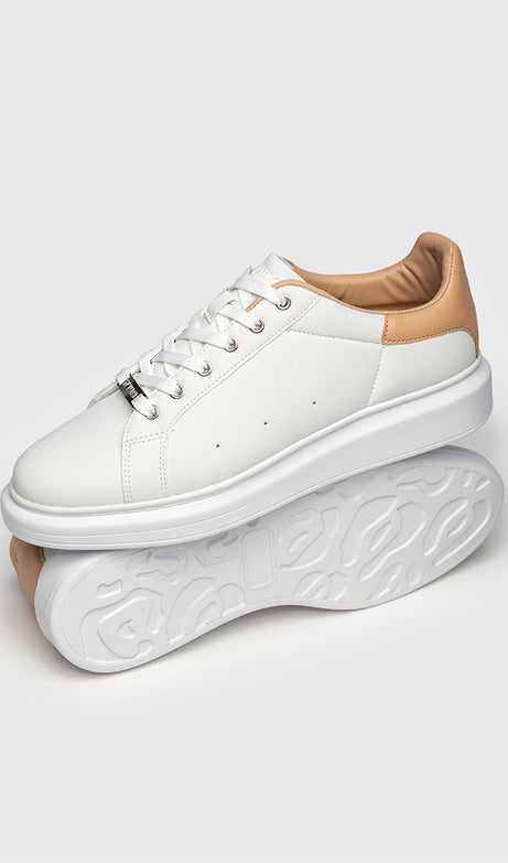 WHITE UPGRADE SNEAKERS - Drakkar shop