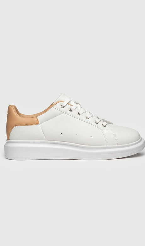 WHITE UPGRADE SNEAKERS - Drakkar shop