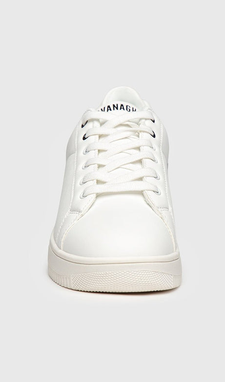WHITE YIN-YANG SNEAKERS - Drakkar shop