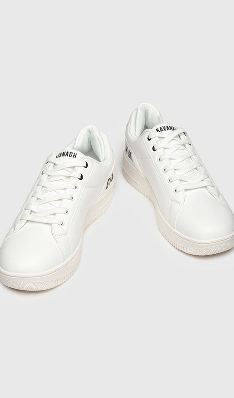 WHITE YIN-YANG SNEAKERS - Drakkar shop
