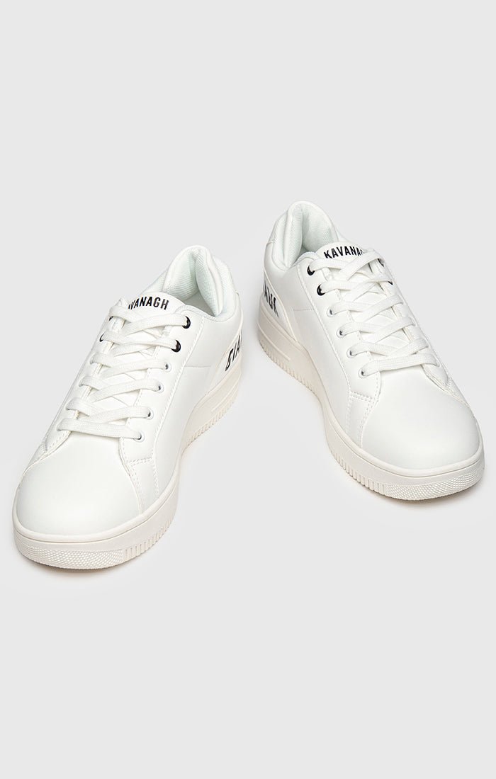 WHITE YIN-YANG SNEAKERS - Drakkar shop