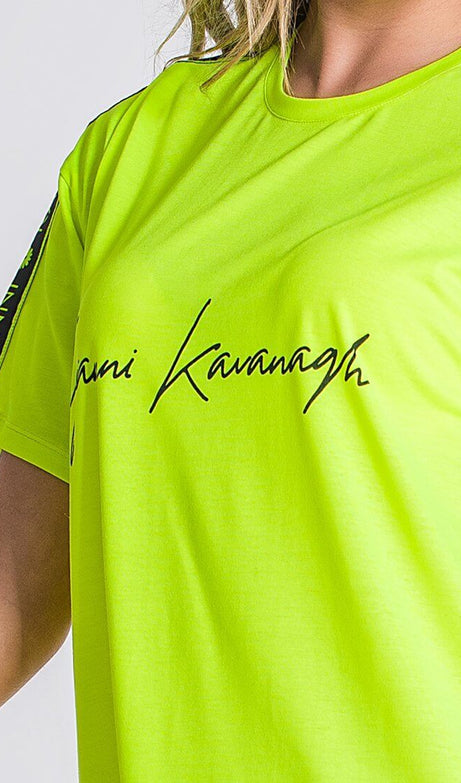 Yellow Neo(N) Signature Tee Dress - Drakkar shop