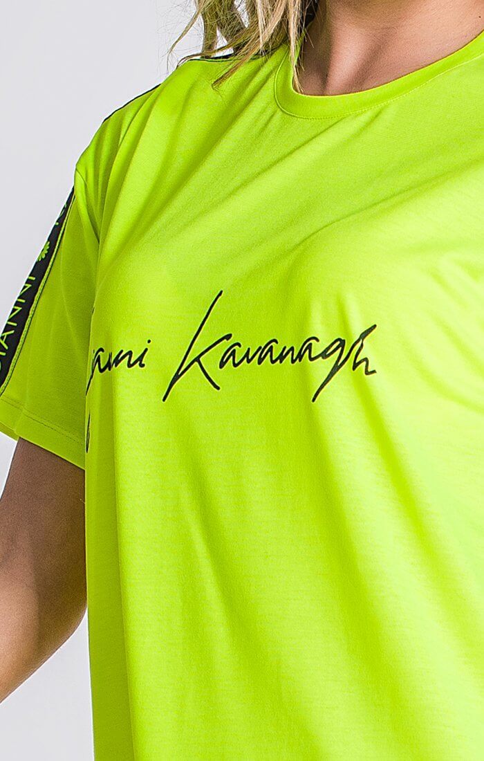 Yellow Neo(N) Signature Tee Dress - Drakkar shop